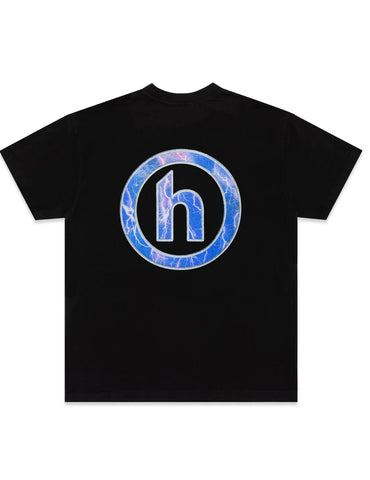 Hidden Bolt H Logo Tee - Black