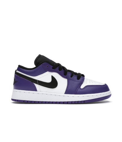 Jordan 1 Low - Court Purple White (GS)