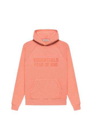 Essentials Fear of God Hoodie- Coral
