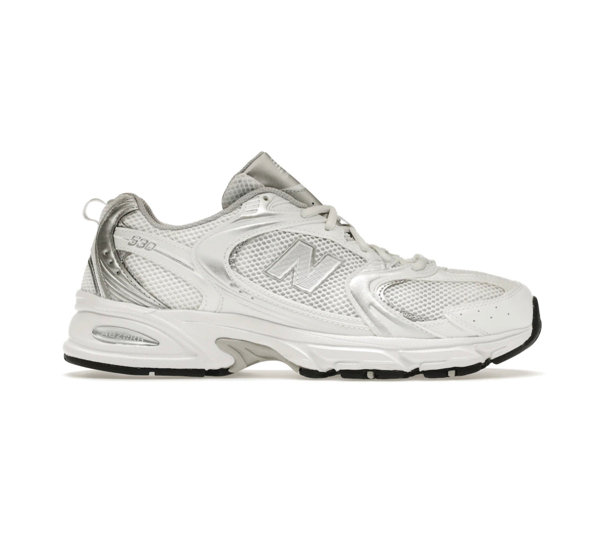 new balance 530 munsell white silver