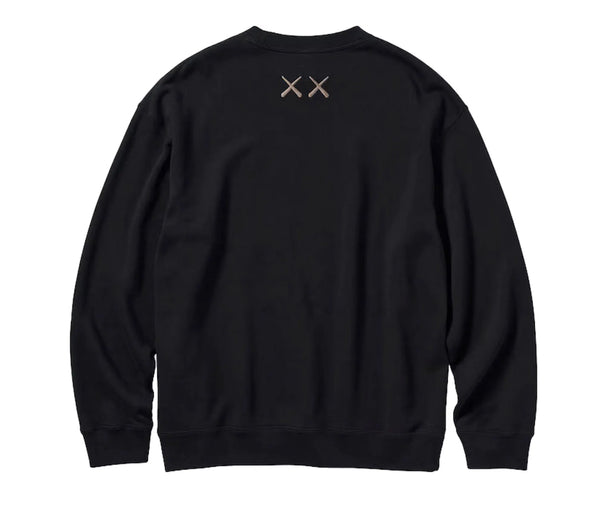 Kaws x Uniqlo Longsleeve Sweatshirt - Black