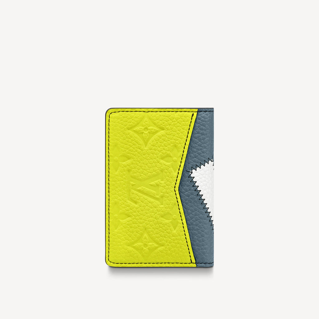 Louis Vuitton Coin Card Holder Monogram Bahia Yellow