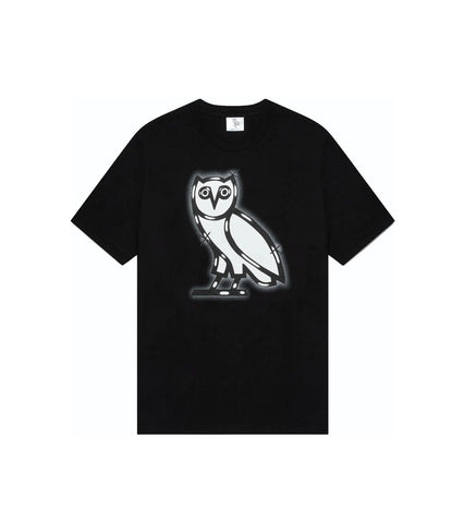 OVO SMOKE OWL T-SHIRT - Black