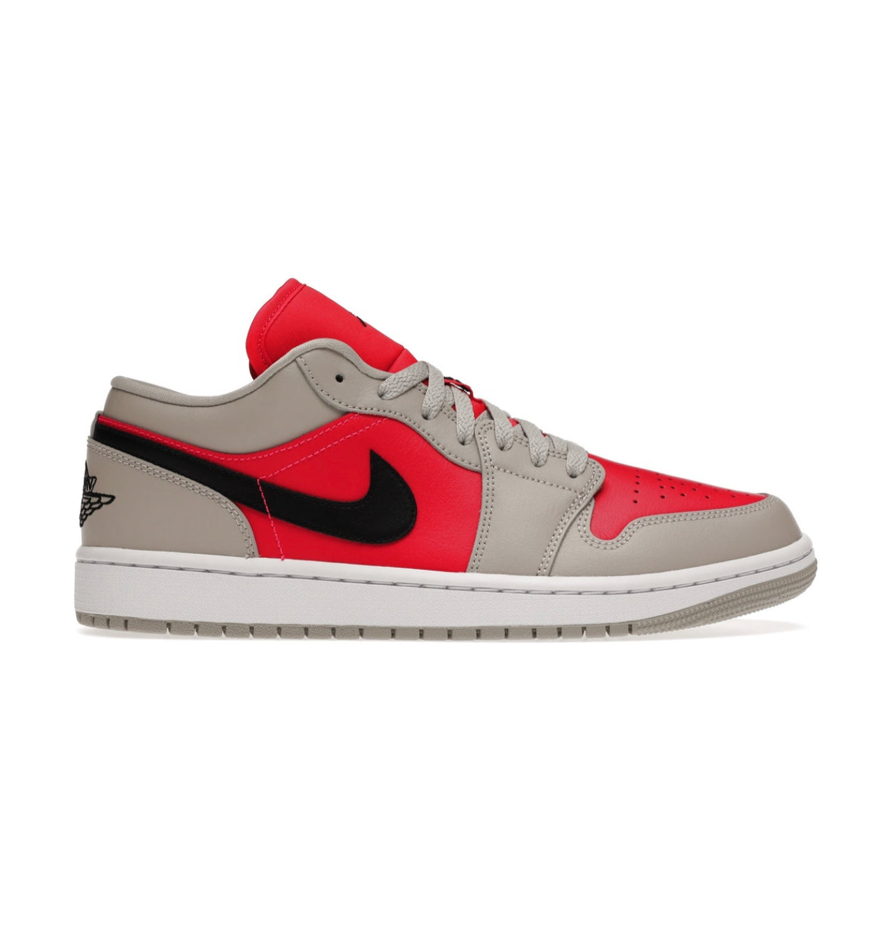 Jordan 1 Low - Iron Siren Red