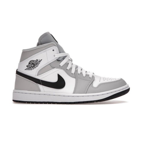 Jordan 1 mid - light smoke grey